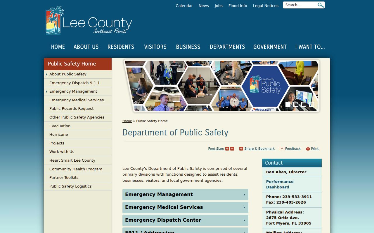 Lee County ZIP code directory E911 addressing office